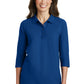 CCI ApparelPort Authority® Ladies Silk Touch™ 3/4-Sleeve Polo. L562