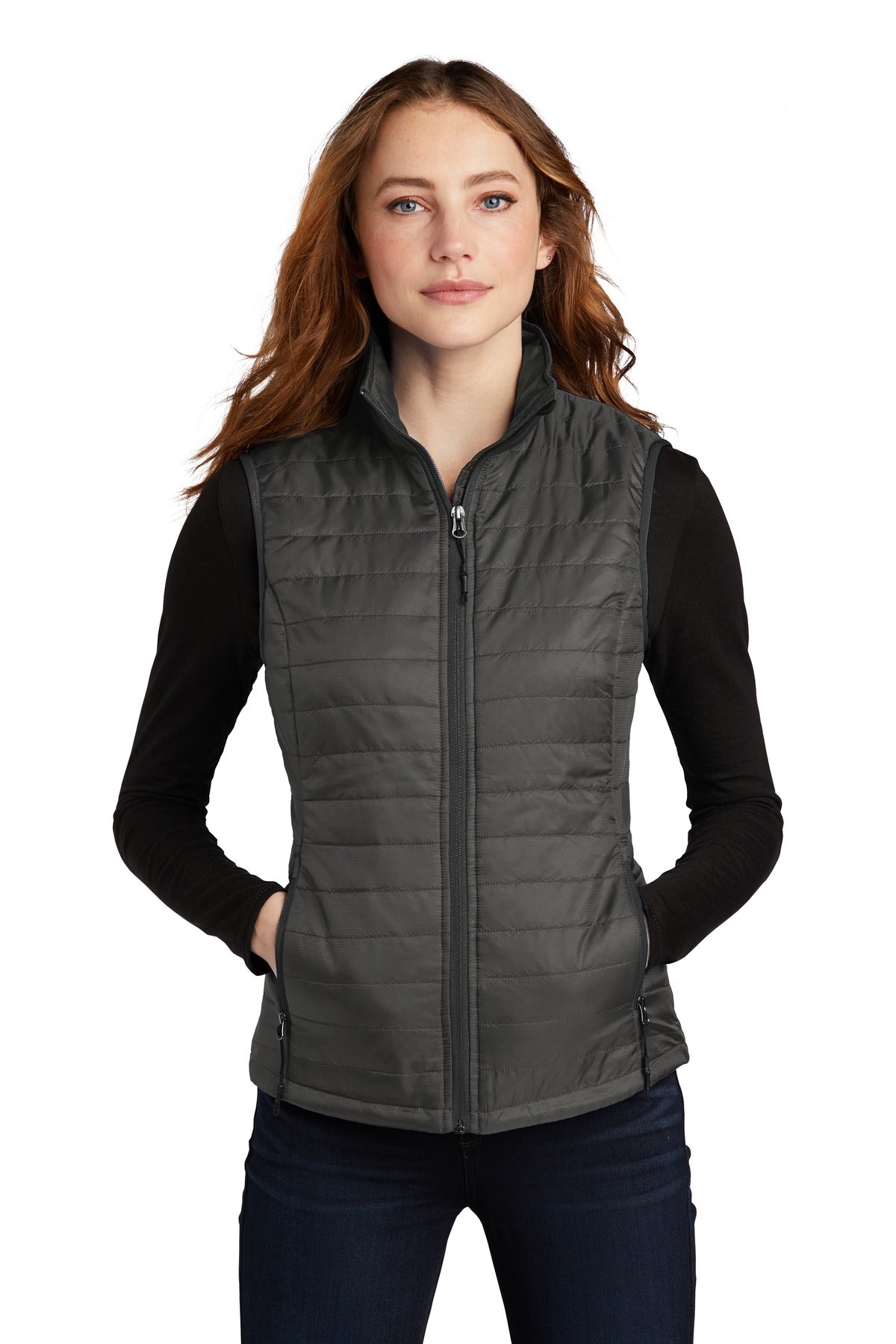 HBA Port Authority ® Ladies Packable Puffy Vest L851
