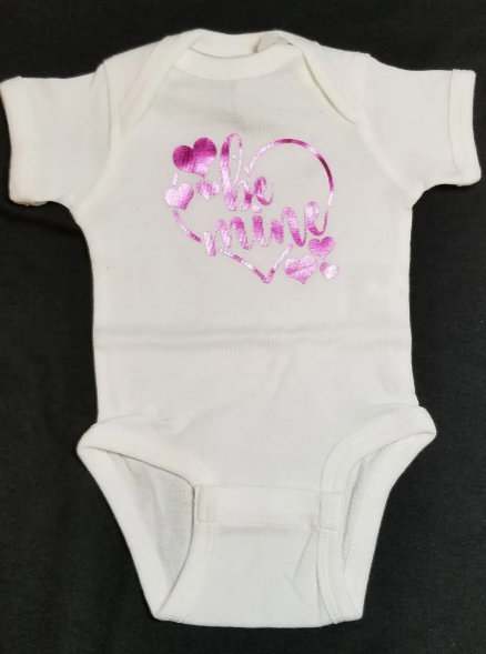 KSH Design Studio Be Mine Baby Body Suit