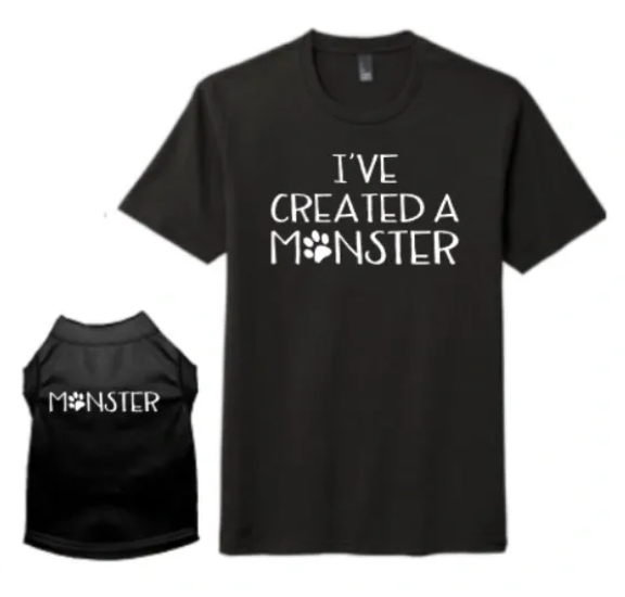 KSH Design Studio Dog Monster Shirt